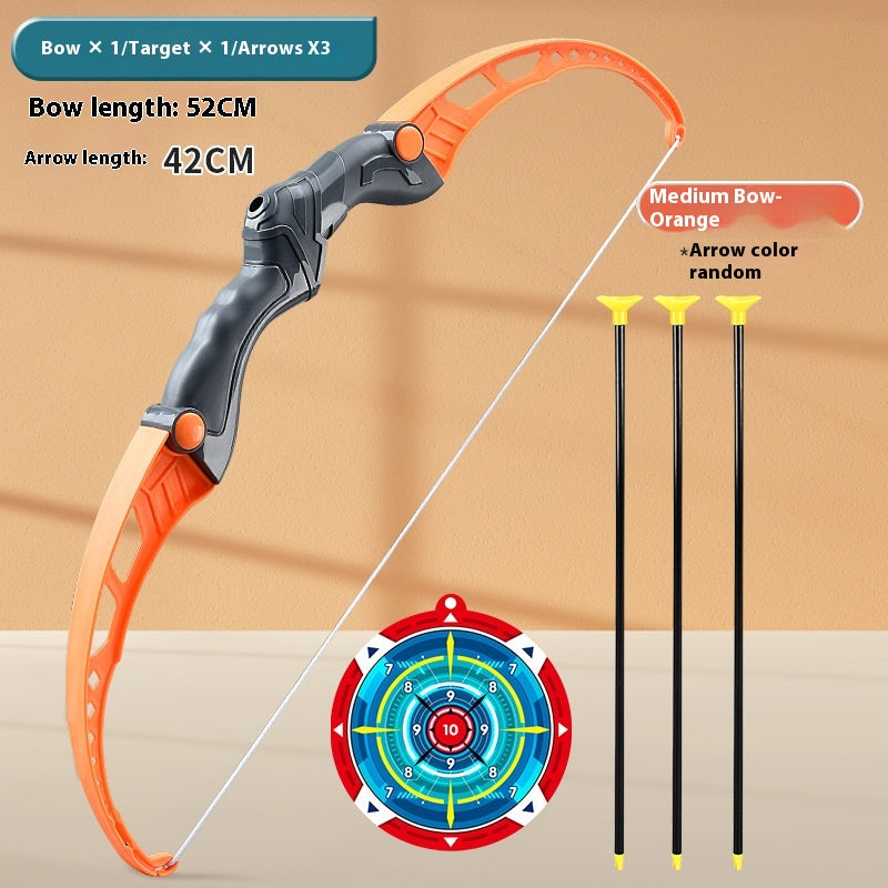 Children'S Toy Suit Parent-Child Outdoor Sports Boy'S Traditional Bow and Arrow